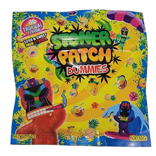 Stoner Patch Gummies - PatchStoners 500mg Stoner Patch THC Sour Gummies - Patch Dummies - 500mg