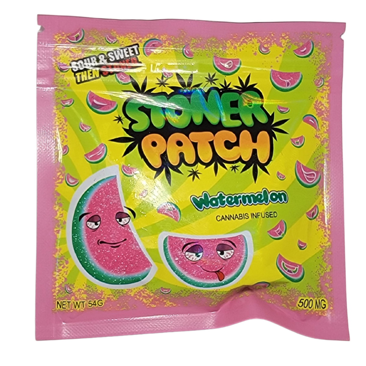 Stoner Patch THC Sour Gummies - Watermelon - 500mg