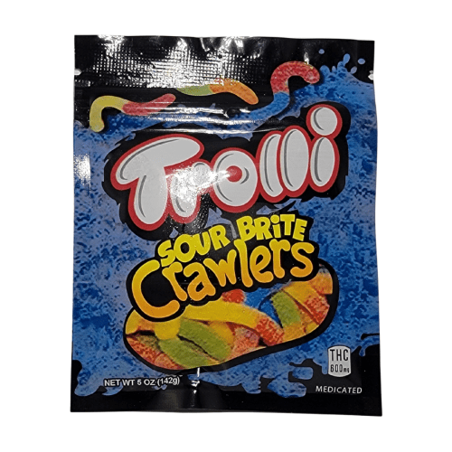Trolli Gummies - Sour Worms 600mg Trolli THC Gummies - Sour Worms - 600mg